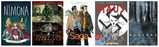 Let's recommend some graphic novels.