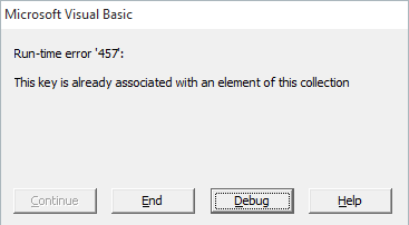 Error 457