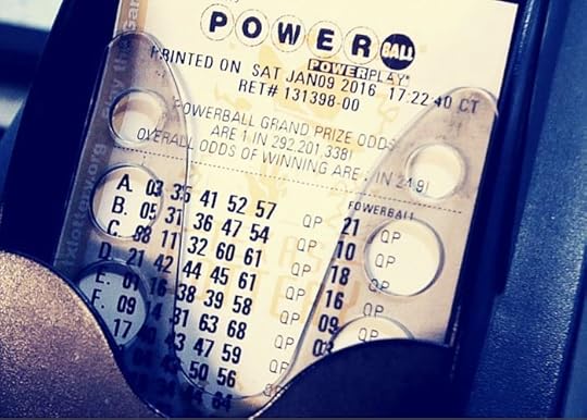 Powerball ticket to paradise