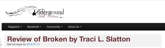Review of Broken by Traci L. Slatton