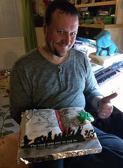 Nick And The Lord Of The Rings Cake