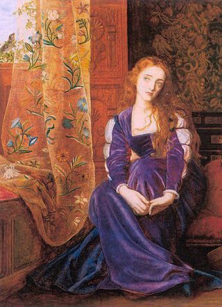 The Pained Heart by Arthur Hughes