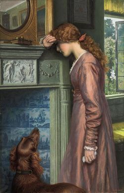 A Passing Coud by Arthur Hughes