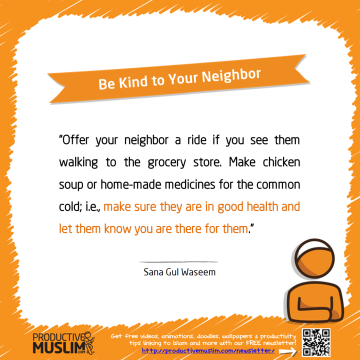 Be Kind to Your Neighbor