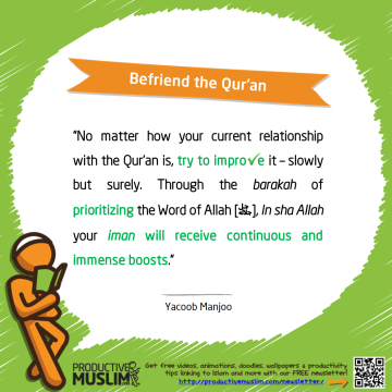 Befriend the Qur'an
