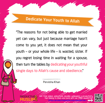 Dedicate Your Youth to Allah