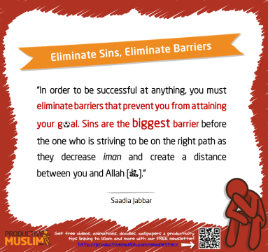 Eliminate Sins, Eliminate Barriers