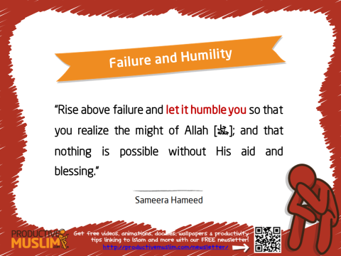 Failure and Humility