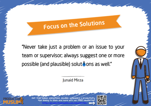 Focus on the Solutions