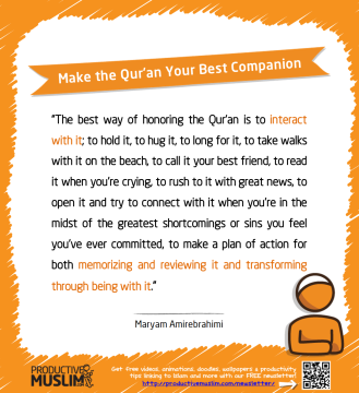 Make the Qur’an Your Best Companion