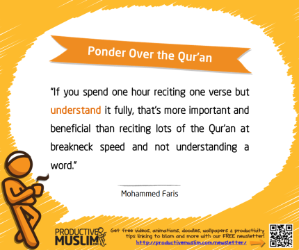 Ponder Over the Qur’an