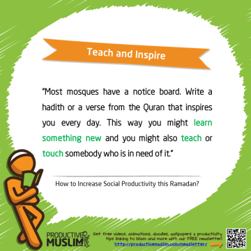 Teach and Inspire