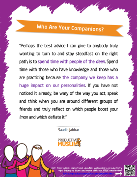 Who Are Your Companions