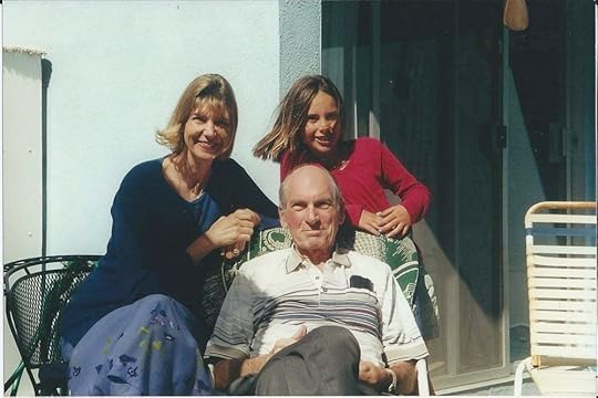 With my dad and my daughter, Kendall, just two weeks before he died in May 2000.
