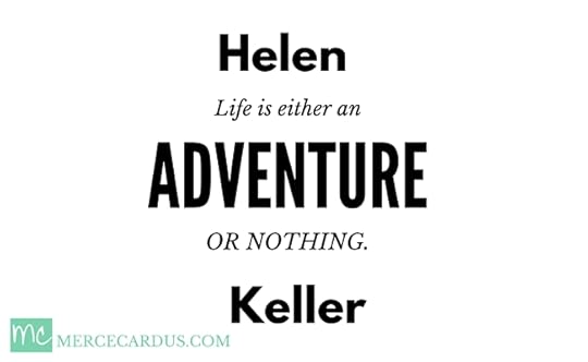 Helen Keller on adventure