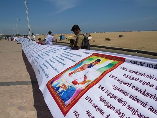 1330-feet Thirukkural book at Marina beach, Chennai