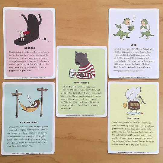 Sample Affirmators! Cards