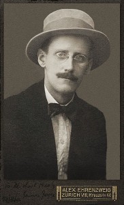James Joyce, 1915 (public domain)