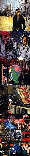 david bowie paintings five