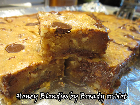 Honey Blondies