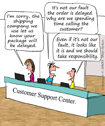 It's Not Our Fault, But We Can Still Be Responsible