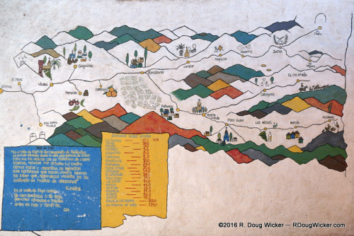 A map of Elqui Valley