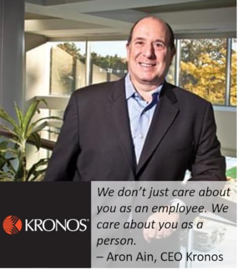 Aron Ain, Kronos, CEO, Glassdoor, best