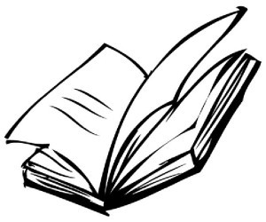 pencil book open