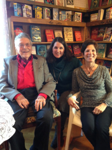 April, Linda and Max Ciampoli Churchill's Secret Agent