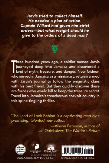 Land of Look Behind back cover