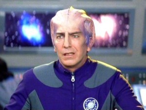 Alan Rickman in Galaxy Quest