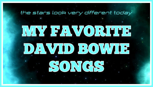 My Favorite David Bowie songs ~ Jessica E. Subject, author of Sci-Fi Romance