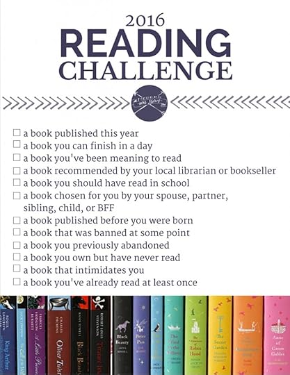My 2016 reading goals {and this year's Modern Mrs. Darcy Reading Challenge}