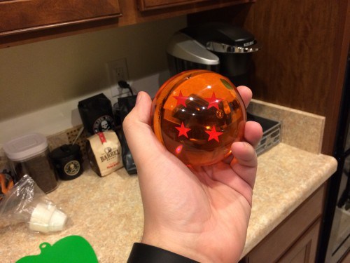 Maybe if I collect the remaining six Dragonballs I can wish for a room where time stands still.