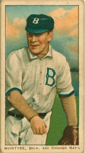 A Harry McIntire American Tobacco Company card