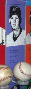 A.J. Burnett's no-no ball in the Hall of Fame.