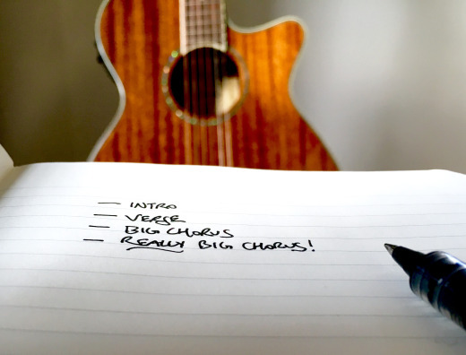 Writing a song