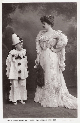 Eva Moore and son