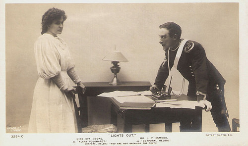 Eva Moore and H.V. Esmond