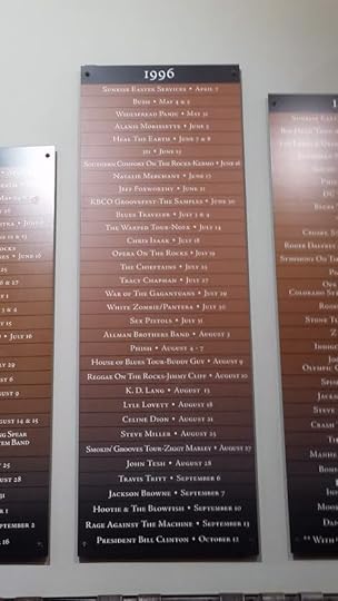 Red Rocks 1996 Concerts