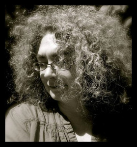author photo with frame