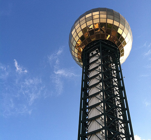 The Sunsphere. Icon of Knoxville, the setting of the 90s Coming of Age series. 