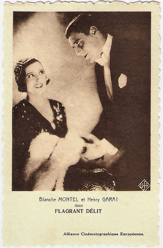 Blanche Montel and Henri Garat in Flagrant Délit (1931)
