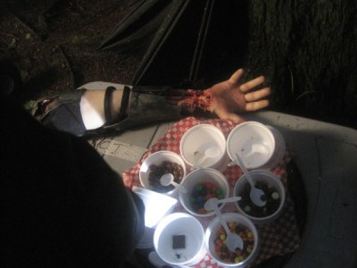 And, oh yeah, that severed arm.