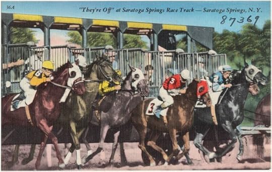 It’s amazing what Google can find you – this free image of Saratoga Springs came courtesy of the Boston Public Library via a Google images search.
