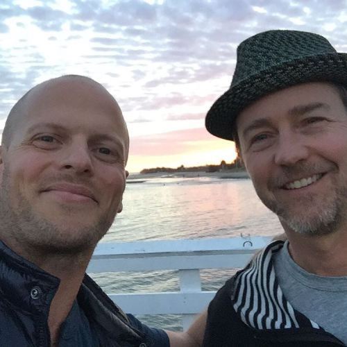 Ed Norton and Tim Ferriss