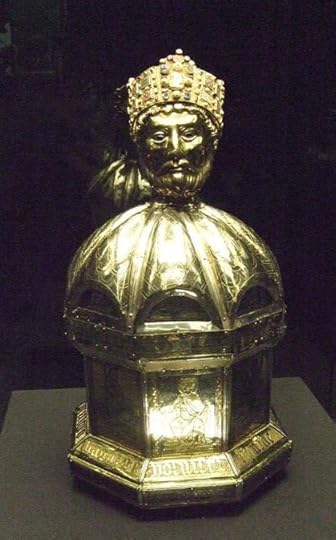 The St Oswald relic.
