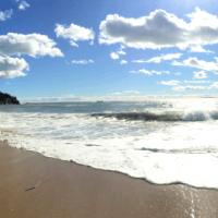 sand beach pano