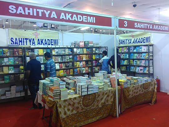 Chennai Pongal book fair 2016 - Sahitya Academy book stall