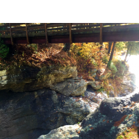 Snow Falls Bridge
